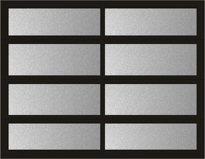 9'x7' Window - Aluminum - Clear - Obscure