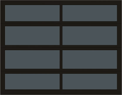 9'x7' Window - Aluminum - Dark Bronze - Tinted 