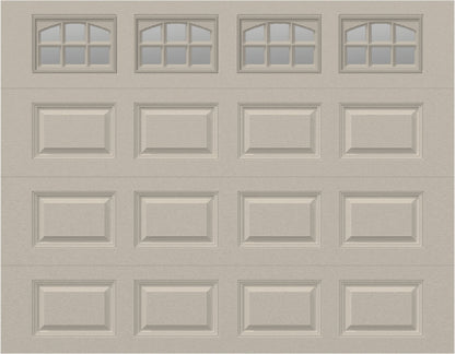 9x7 -  Cascade Short - Clear  With glass - Almond