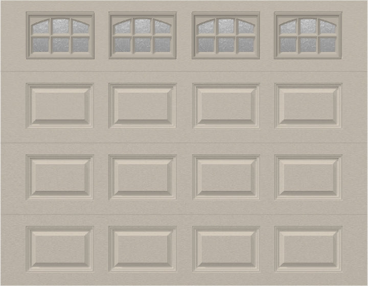 9x7 - Cascade - Obscure With glass - Almond