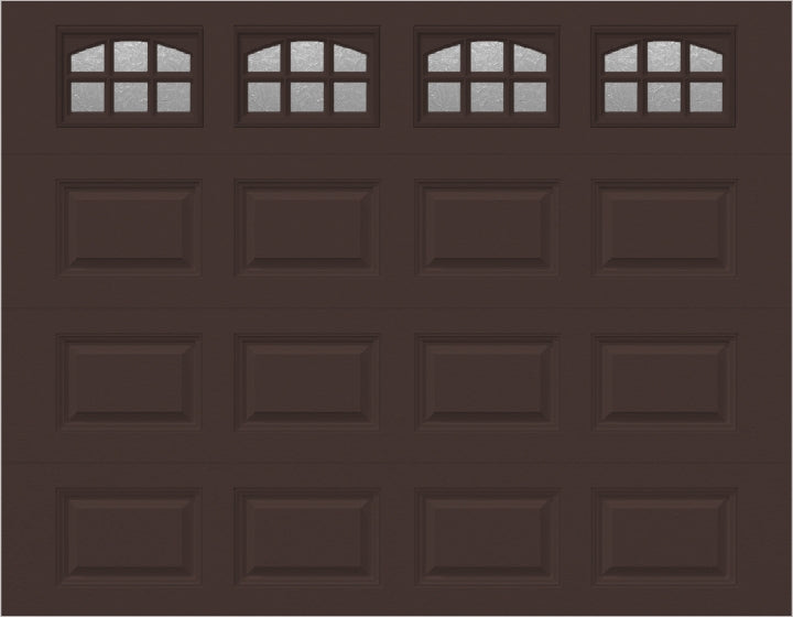 9x7 -  Cascade - Obscure With glass - Brown