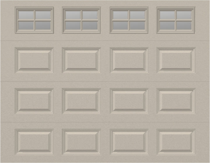 9x7 - Clear -  Stockton With glass - Almond