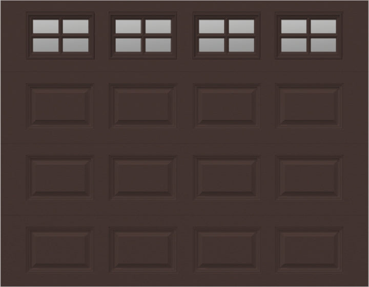 9x7 - Clear -  Stockton With glass - Brown.