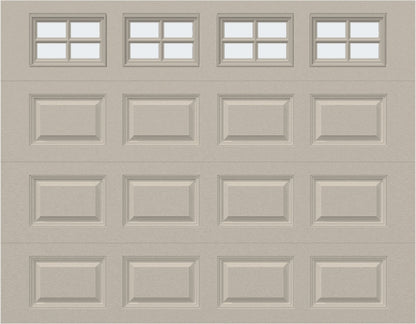 9x7 - Frosted -  Stockton With glass - Almond