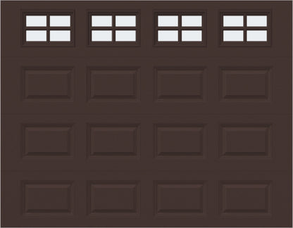 9x7 - Frosted  -  Stockton With glass - Brown