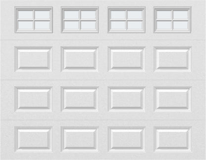 9x7 - Frosted -  Stockton With glass - White