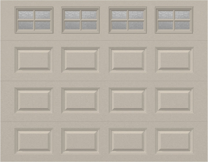 9x7 -  Obscure- Stockton With glass - Almond