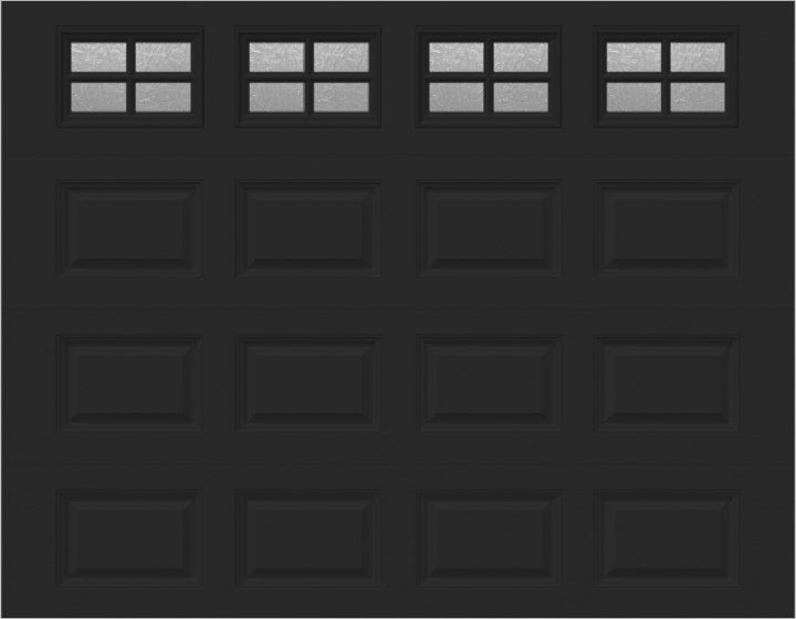 9x7 -  Obscure- Stockton With glass - Black