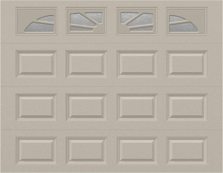 9x7 - Sunburst - Obscure - With glass Long - Almond