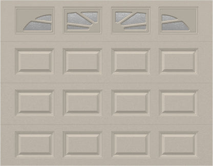 9x7 - Sunburst - Obscure - With glass Long - Almond