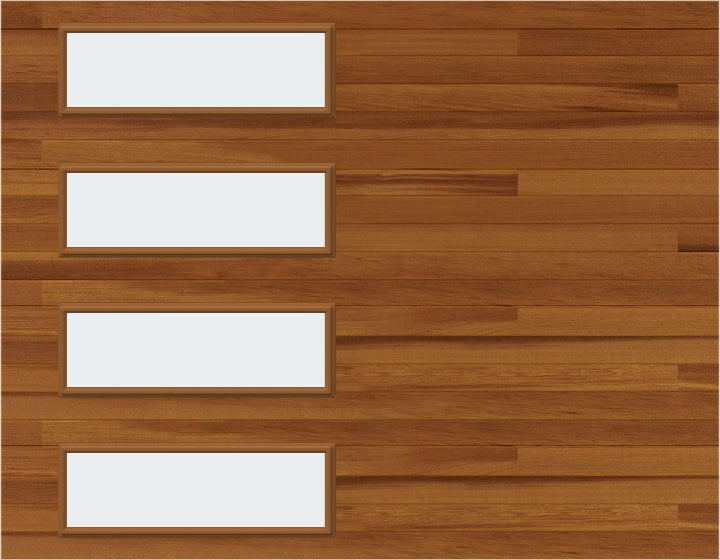 9x7 Window - Cedar Left - Frosted