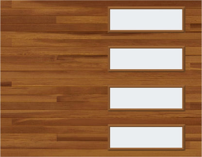 9x7 Window - Cedar Right - Frosted