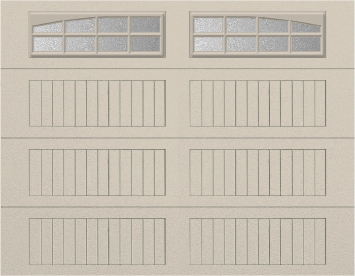 9x7 - Arched Stockton Long - ObscureWith glass Long - Almond