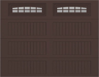 9x7 -  Cascade - Clear  With glass Long - Brown