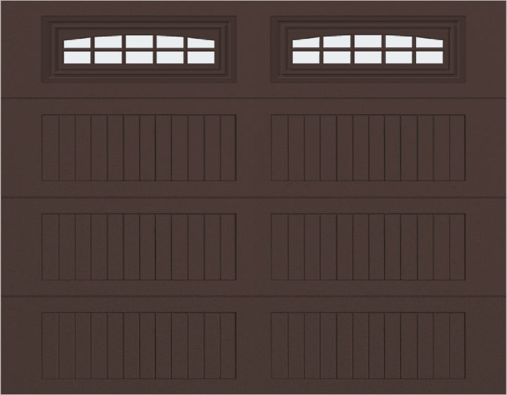 9x7 -  Cascade - Frosted  With glass Long - Brown