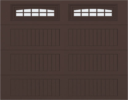 9x7 -  Cascade - Frosted  With glass Long - Brown