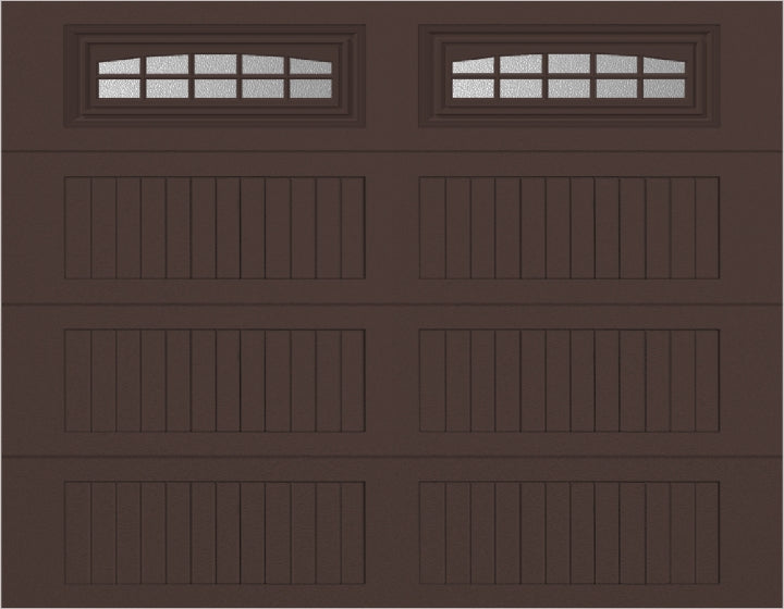 9x7 -  Cascade - Obscure  With glass Long - Brown