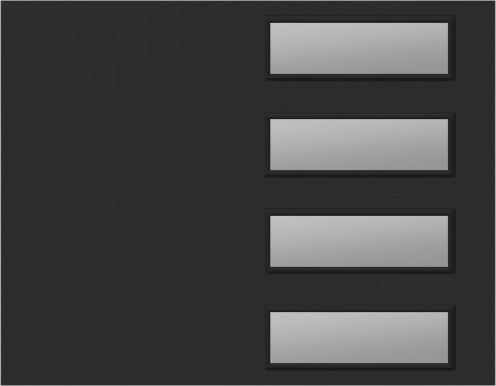 9'x7' Window - Skyflush Right - Black - Clear