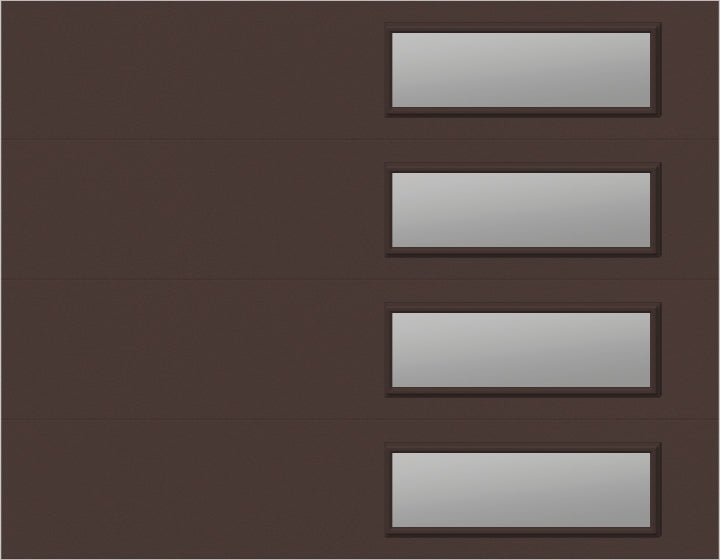 9'x7' Window - Skyflush Right - Brown - Clear