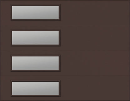 9'x7' Window - Skyflush Left  - Brown - Clear 