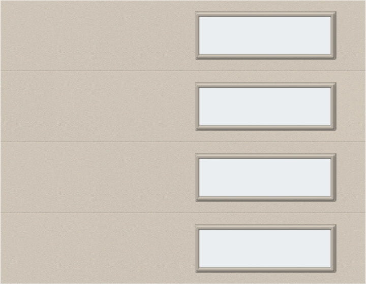 9'x7' Window - Skyflush Right  - Almond - Frosted