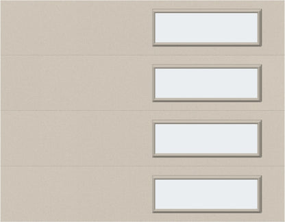 9'x7' Window - Skyflush Right  - Almond - Frosted