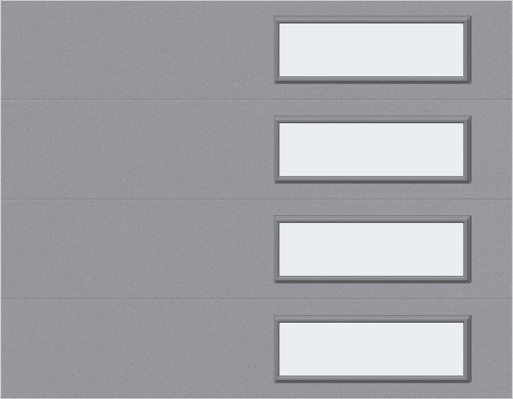 9'x7' Window - Skyflush Right  -  Gray - Frosted