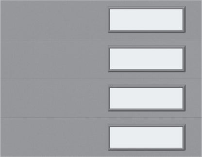 9'x7' Window - Skyflush Right  -  Gray - Frosted