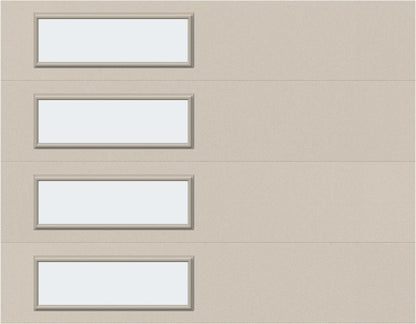 9'x7' Window - Skyflush Left  - Almond - Frosted