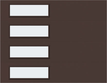 9'x7' Window - Skyflush Left  - Brown - Frosted