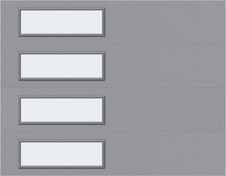 9'x7' Window - Skyflush Left  - Gray - Frosted