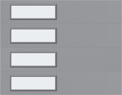 9'x7' Window - Skyflush Left  -  Gray - Frosted