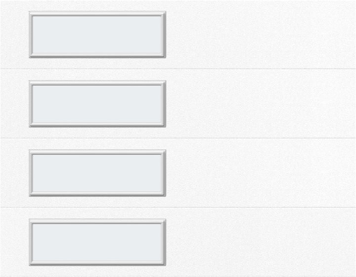 9'x7' Window - Skyflush Left  - White - Frosted