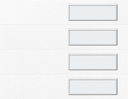 9'x7' Window - Skyflush Right  - White - Frosted