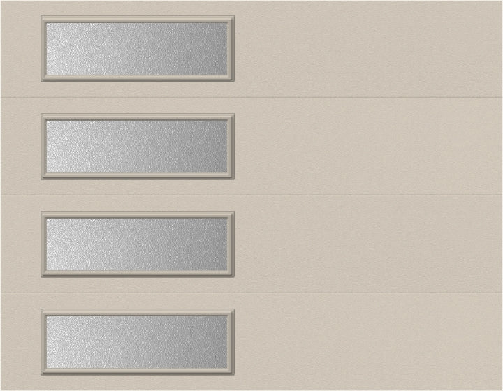 9'x7' Window - Skyflush Left - Almond - Obscure