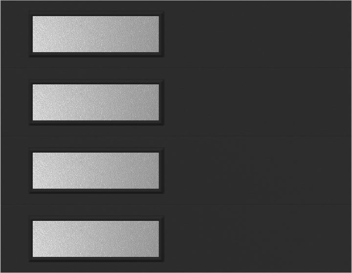 9'x7' Window - Skyflush Left - Black - Obscure