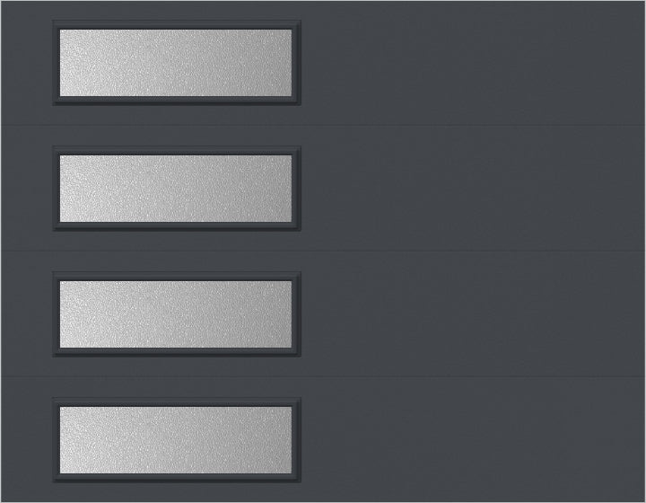 9'x7' Window - Skyflush Left  - Graphite  - Obscure