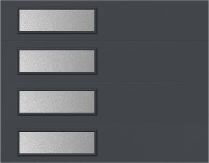 9'x7' Window - Skyflush Left   - Graphiete - Obscure