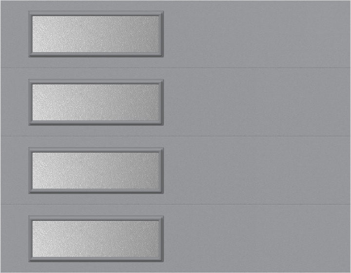 9'x7' Window - Skyflush Left  -  Gray - Obscure