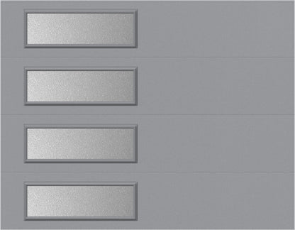 9'x7' Window - Skyflush Left  -  Gray - Obscure