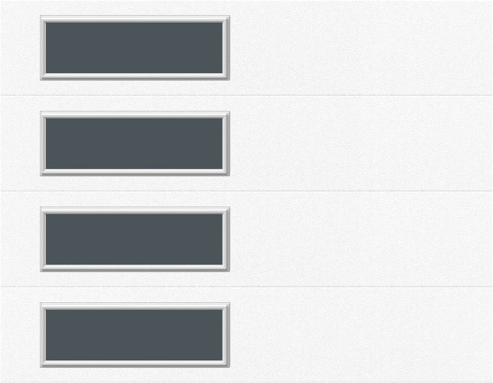 9'x7' Window - Skyflush Left  - White - Tinted 