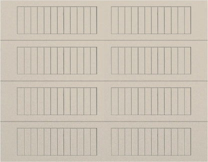 9x7 - No glass Long - Almond