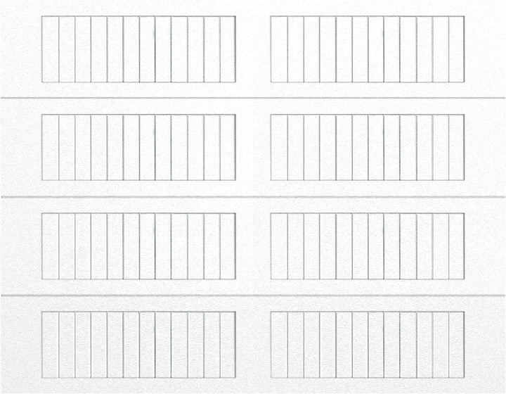 9x7 - No glass Long - White