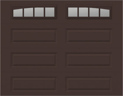 9x7 -  Long with glass Arched Stockbridge Long - Clear  With glass Long - Brown