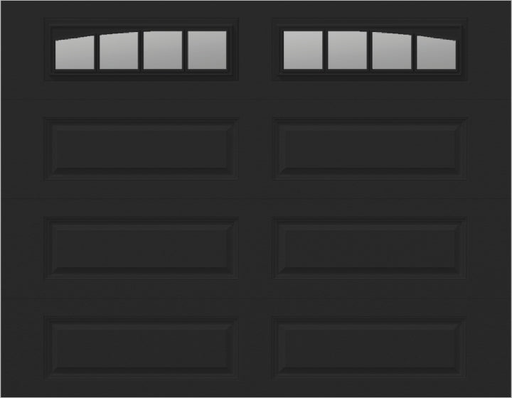 9x7 -  Long with glass Arched Stockbridge Long - Clear  With glass Long - Black