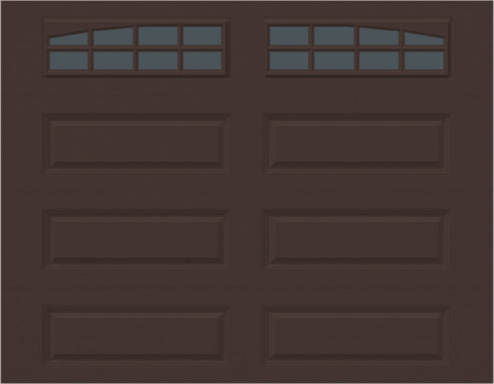 9x7 -  Arched Stockton Long - Tinted With glass Long - Brown