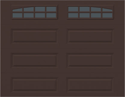 9x7 -  Arched Stockton Long - Tinted With glass Long - Brown