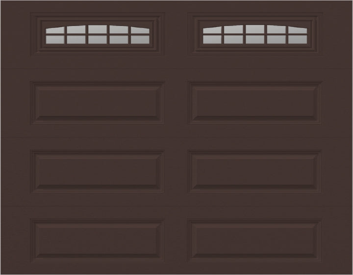 9x7 -  Cascade - Clear  With glass Long - Brown 1