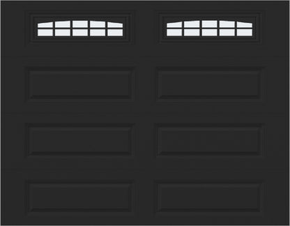 9x7 -  Cascade - Frosted  With glass Long - Black