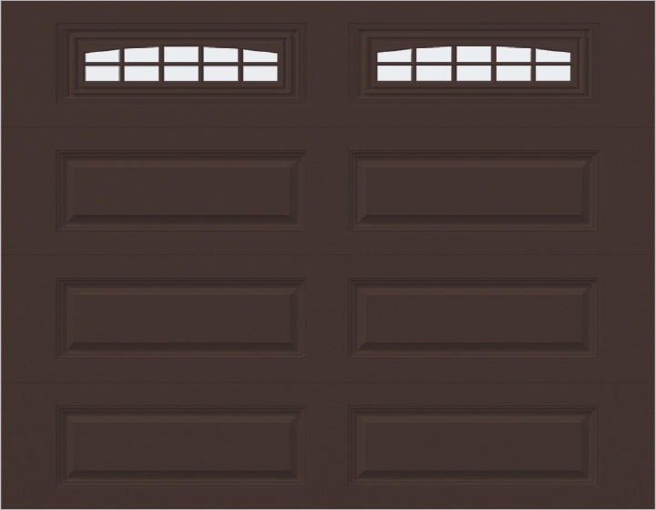 9x7 -  Cascade - Frosted  With glass Long - Brown